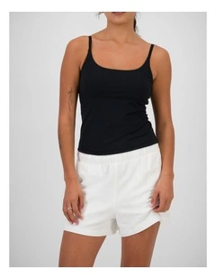 Move Recycled Support Cami in Nu Black