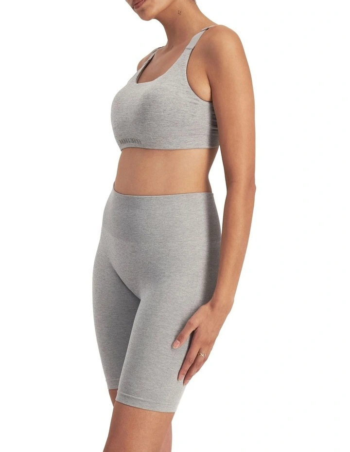 Move Seamless Bralette in Pearl Grey Marle image 2