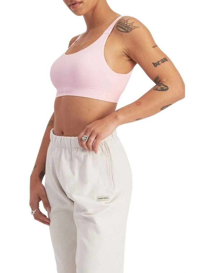 Move Seamless Bralette in Pink Sapphire image 2