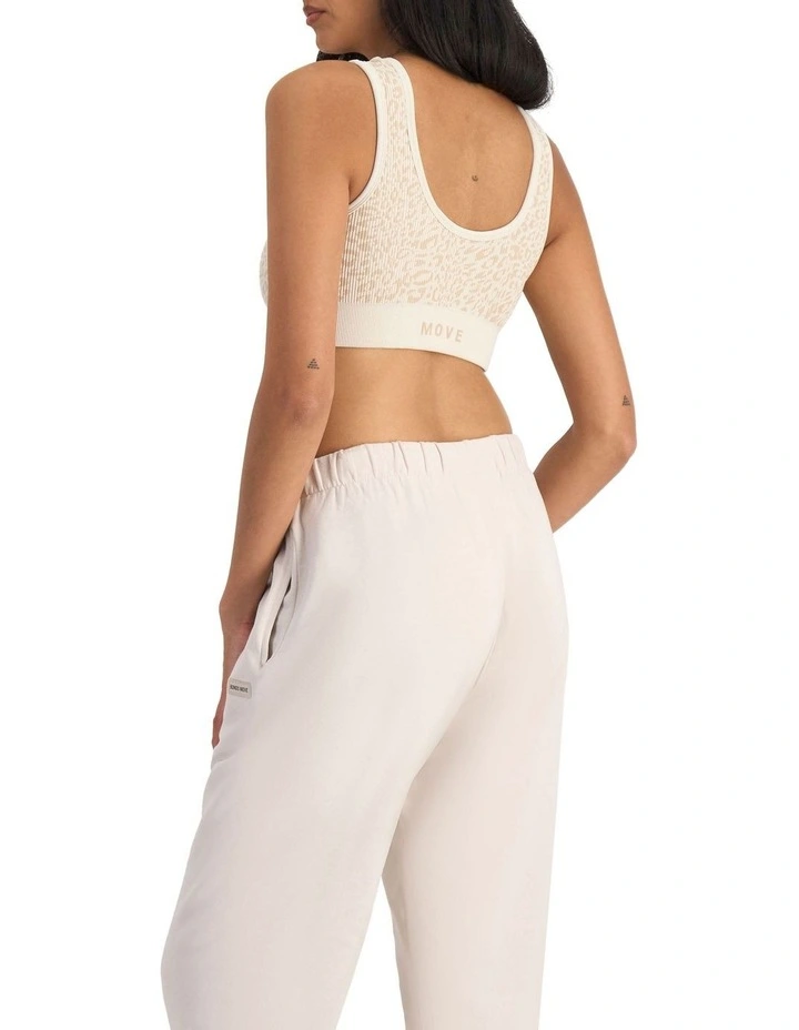 Move Rib Seamless Crop Bra in Cat Nap image 2