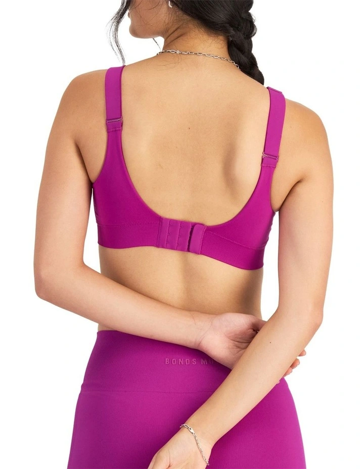 Move Seamless Bralette Bra in Cosmic Purple image 2
