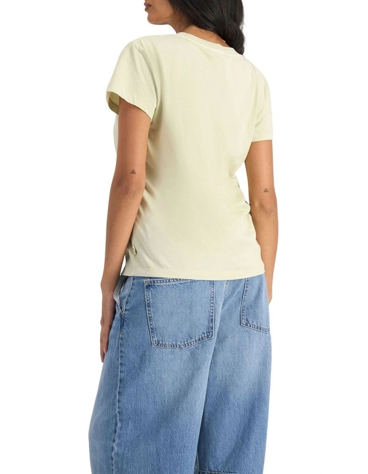 Midweight Crew Tee in Remixed Sage image 2