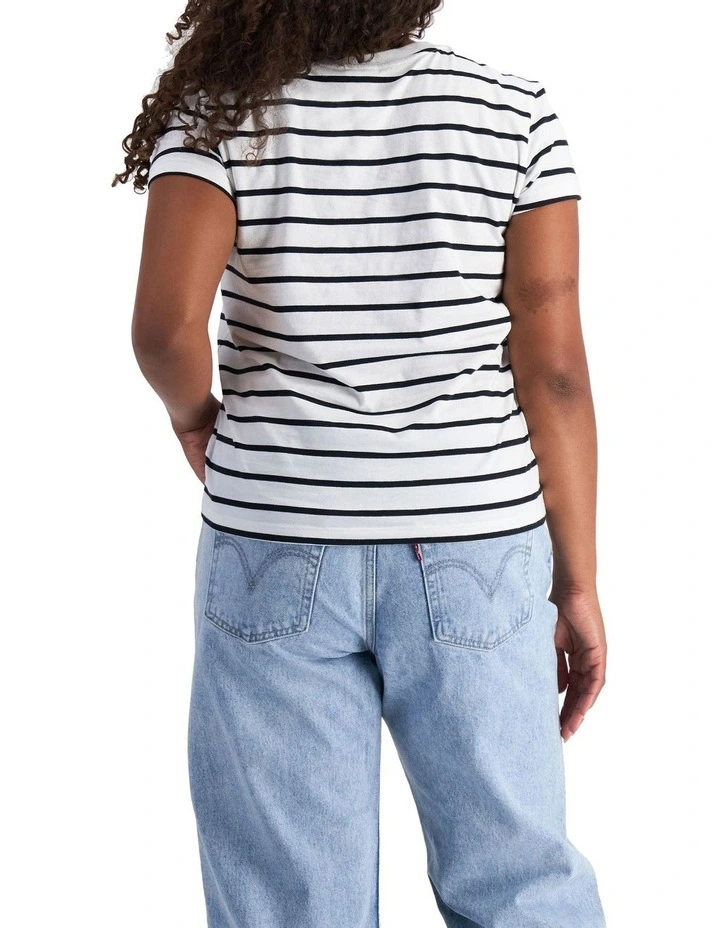 Midweight Crew Tee in Nu White image 2