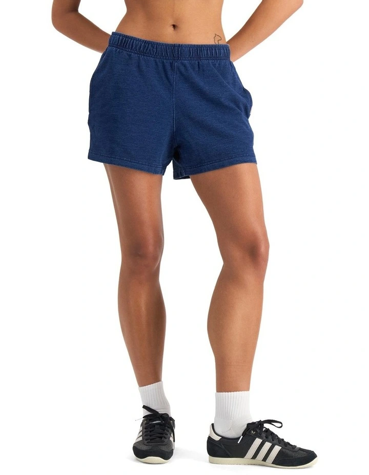 Denim Wash Short in Sea Blue Denim image 1