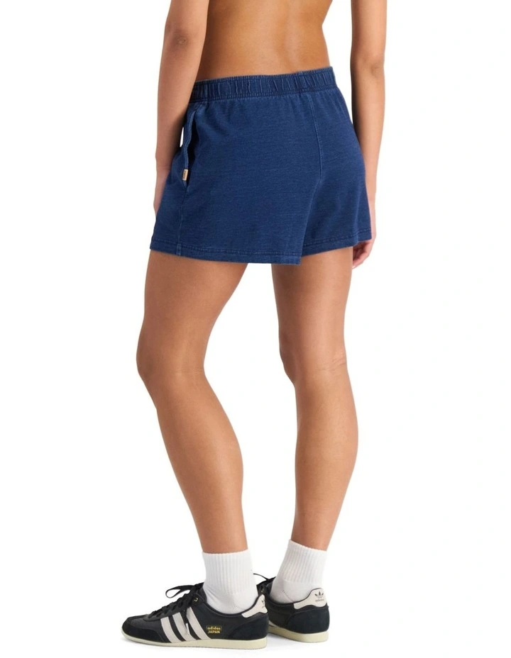 Denim Wash Short in Sea Blue Denim image 2