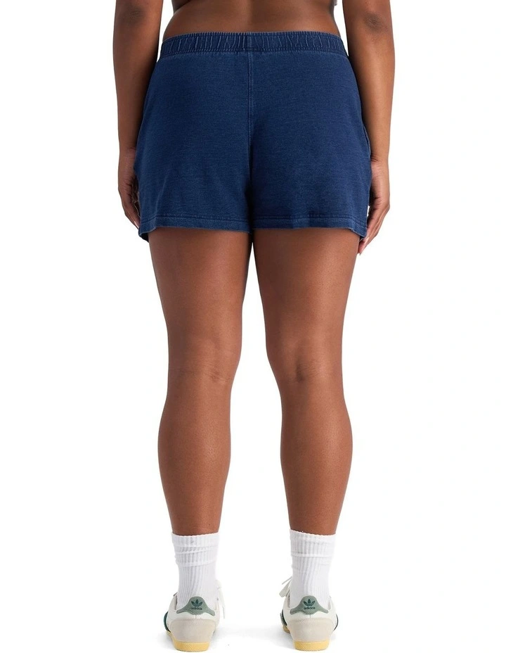 Denim Wash Short in Sea Blue Denim image 6