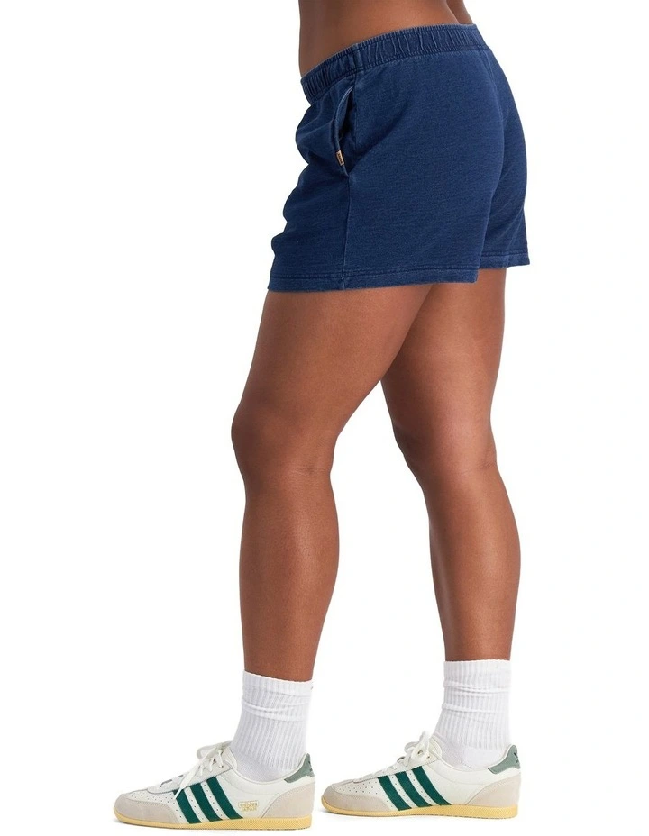 Denim Wash Short in Sea Blue Denim image 7