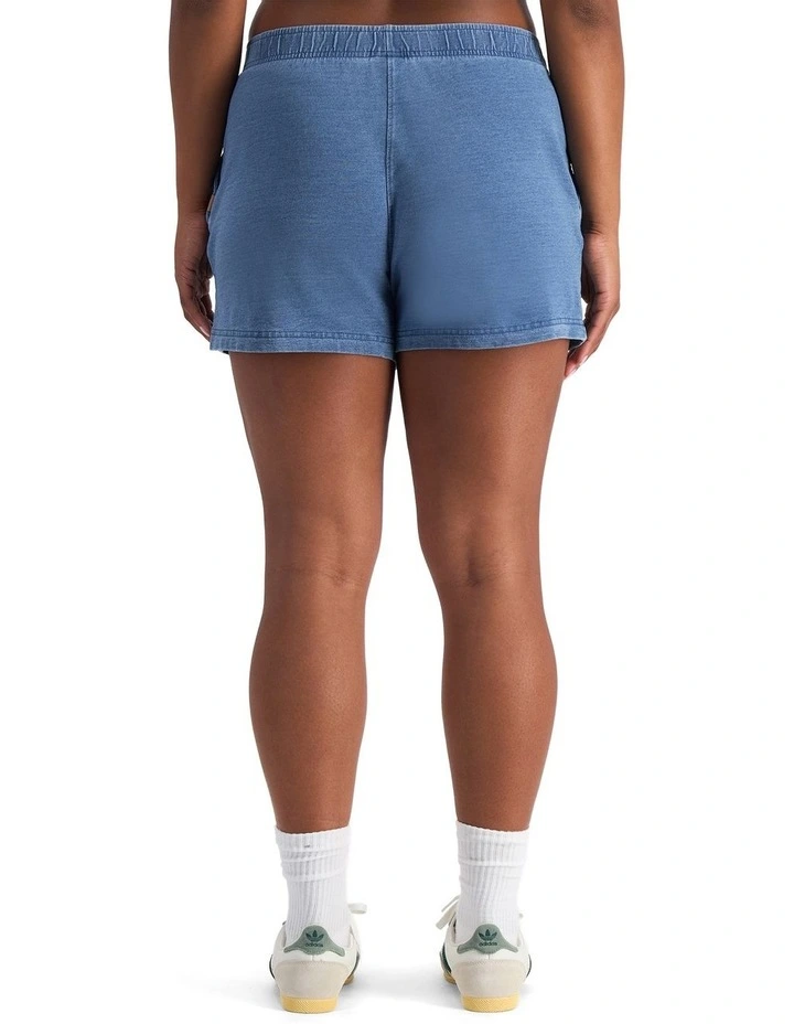 Denim Wash Short in Sky Blue Denim image 6