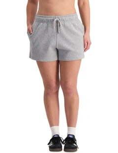 Sweats Cotton Short in Electric Marle
