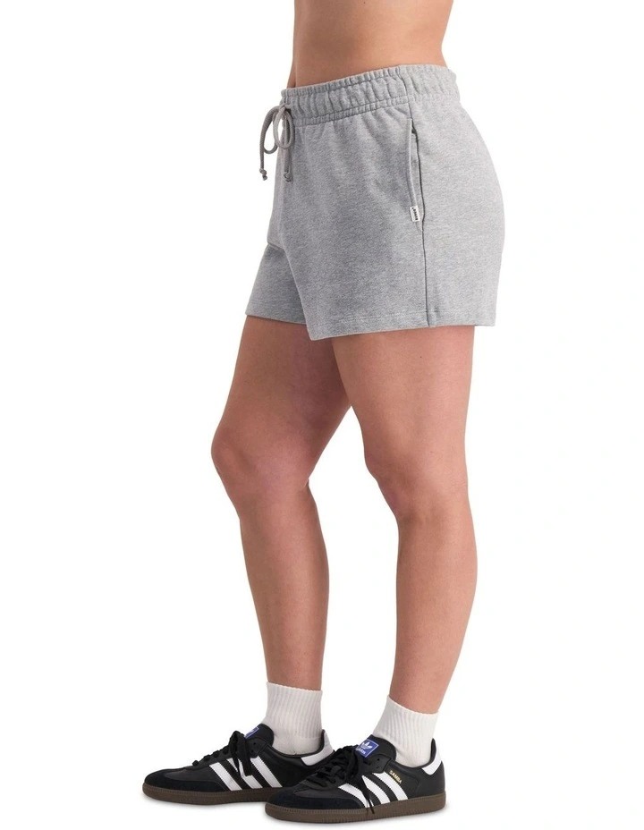 Sweats Cotton Short in Electric Marle image 3