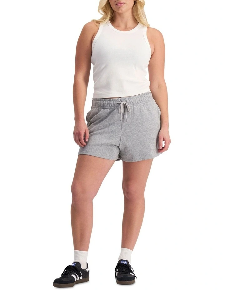 Sweats Cotton Short in Electric Marle image 4