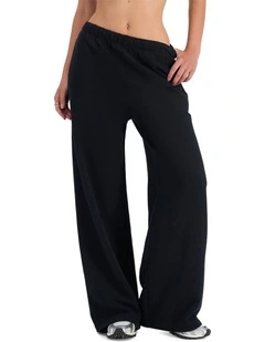 Move Sweats Straight Leg Trackie in Black