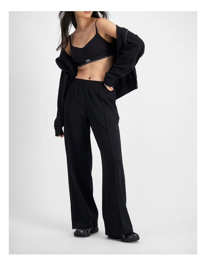 Tech Stretch Wide Leg Pant in Nu Black image 1