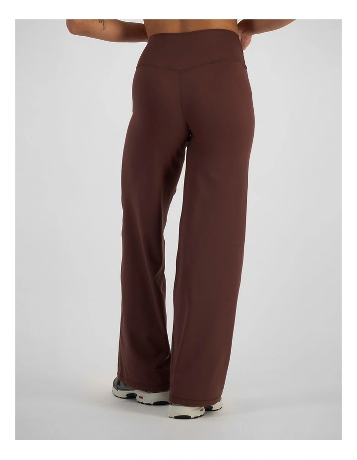 Move Recycled Straight Leg Pant in Deepest Berry image 2