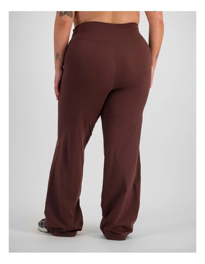 Move Recycled Straight Leg Pant in Deepest Berry image 2