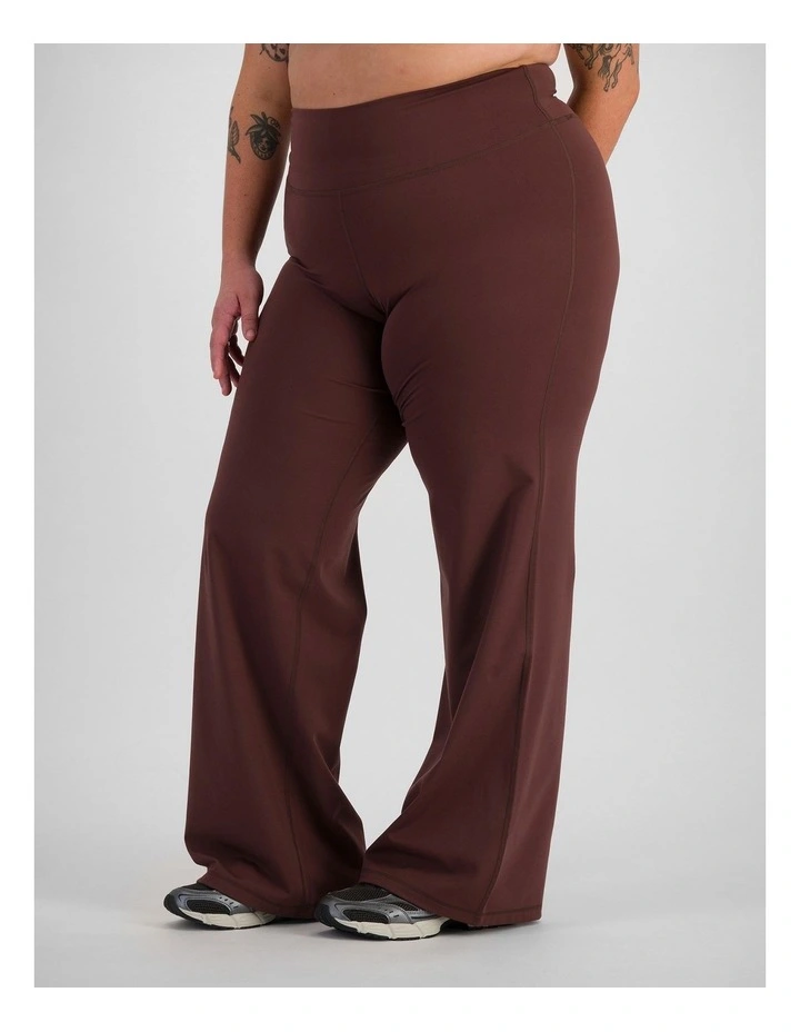Move Recycled Straight Leg Pant in Deepest Berry image 3