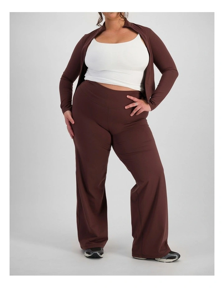 Move Recycled Straight Leg Pant in Deepest Berry image 4