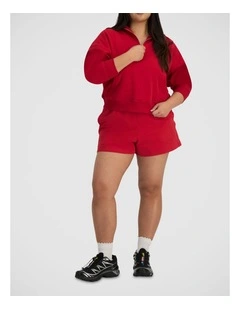 Move Sweats Short in Cherry Pepper