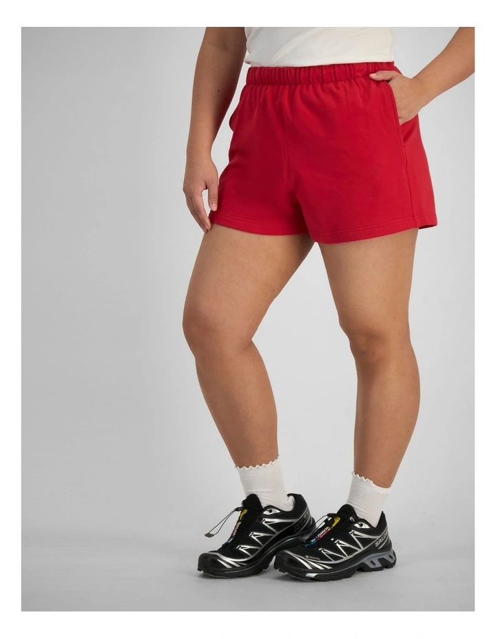 Move Sweats Short in Cherry Pepper image 4