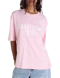 Legacy Graphic Tee in Pink