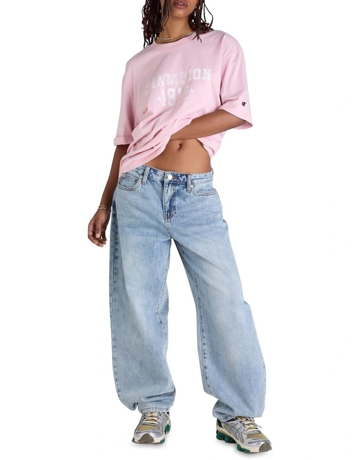 Legacy Graphic Tee in Pink image 4
