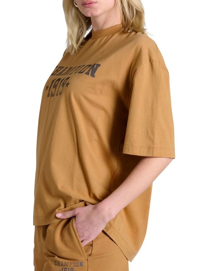 Legacy Graphic Tee in Brown image 3