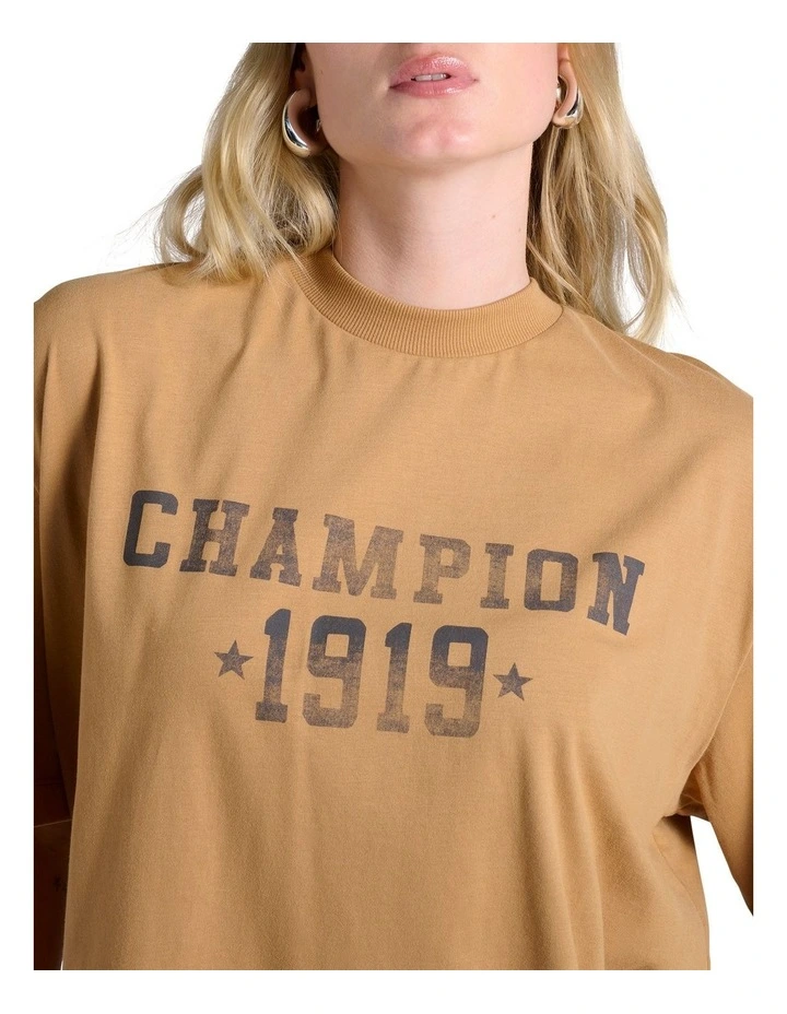 Legacy Graphic Tee in Brown image 5