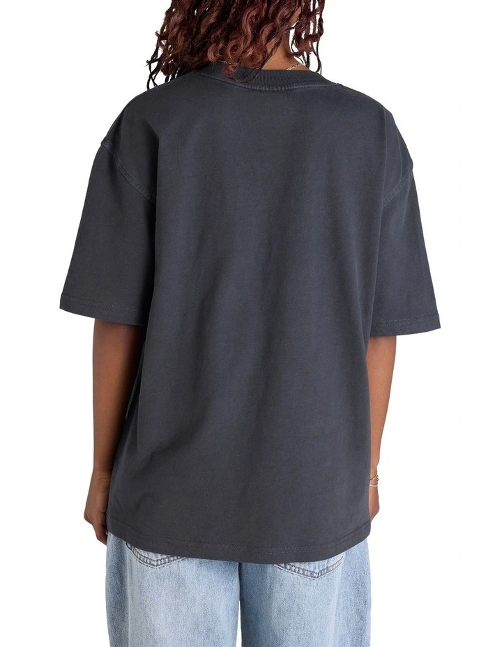Rochester Vintage Wash Tee in Black image 3