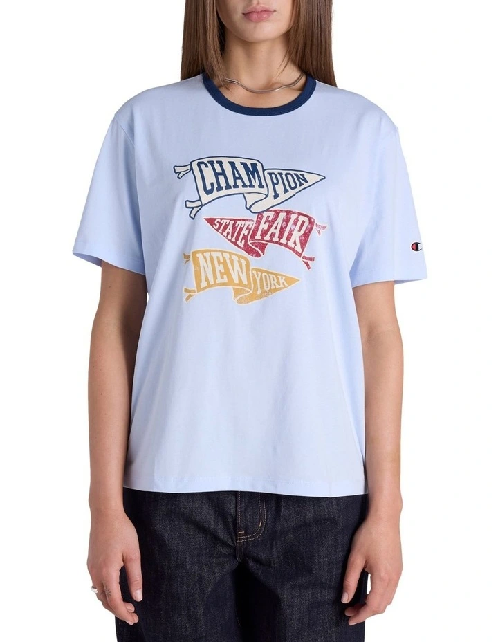 State Fair Tee in Blue image 1