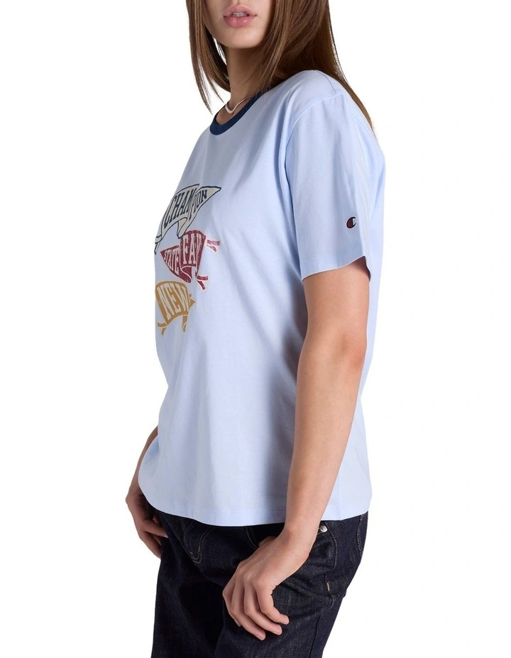 State Fair Tee in Blue image 2