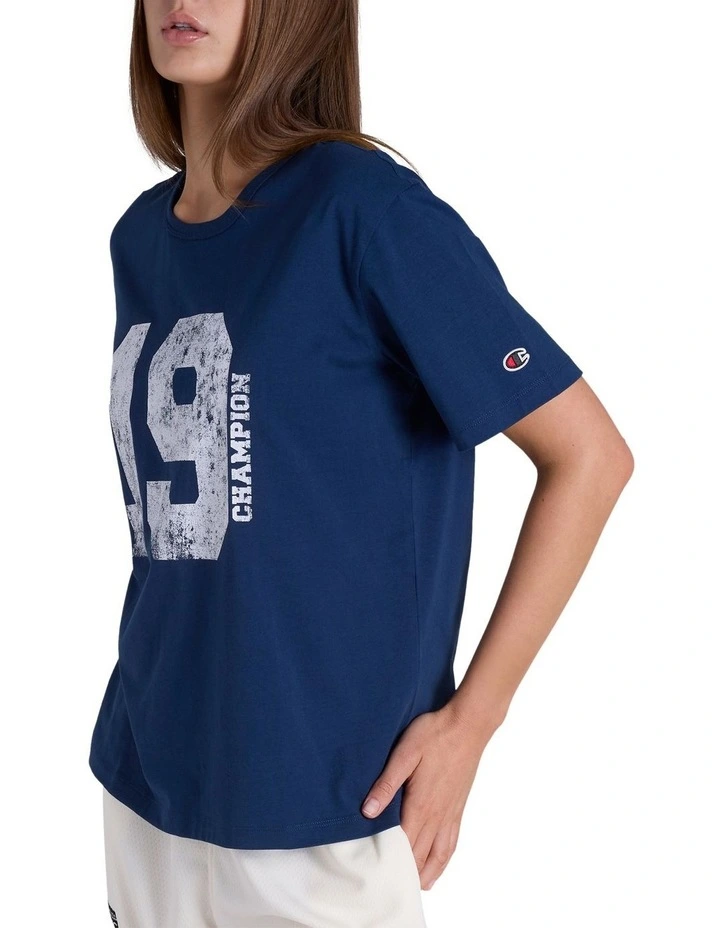 State Fair Ringer Tee in Blue image 2