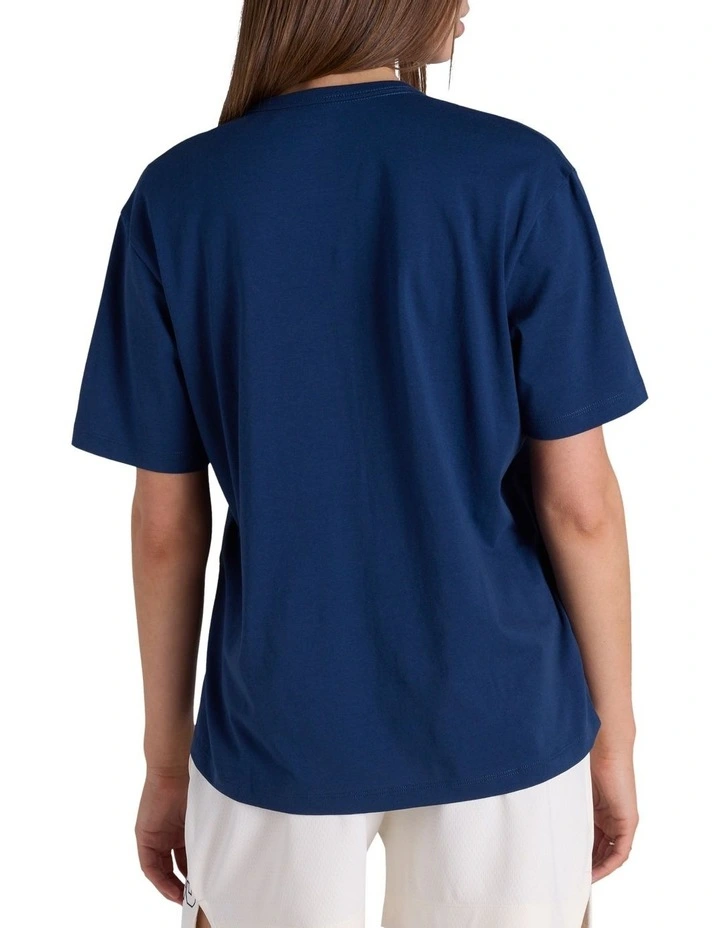 State Fair Ringer Tee in Blue image 3