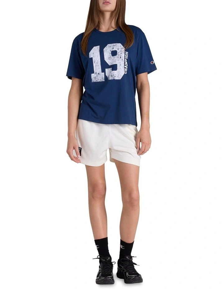 State Fair Ringer Tee in Blue image 4