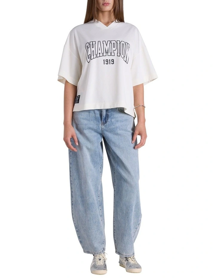 The Legacy Mesh Jersey in White image 4