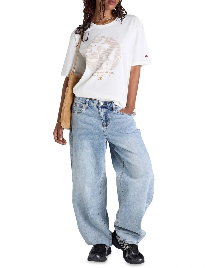 Endless Summer Tee in Ivory White image 4