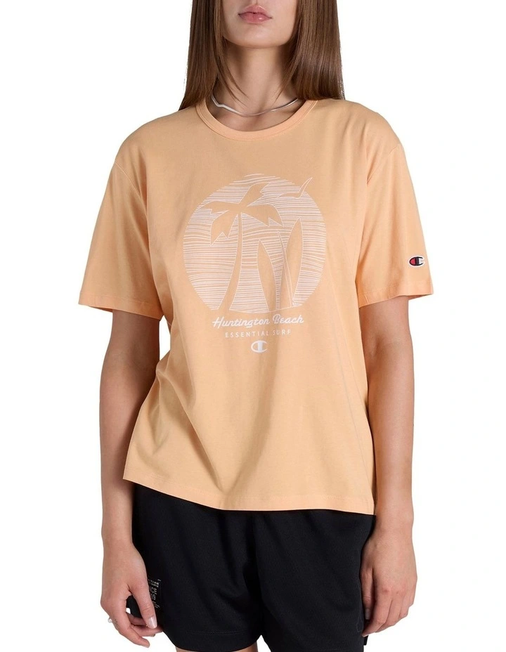 Endless Summer Tee in Orange image 1