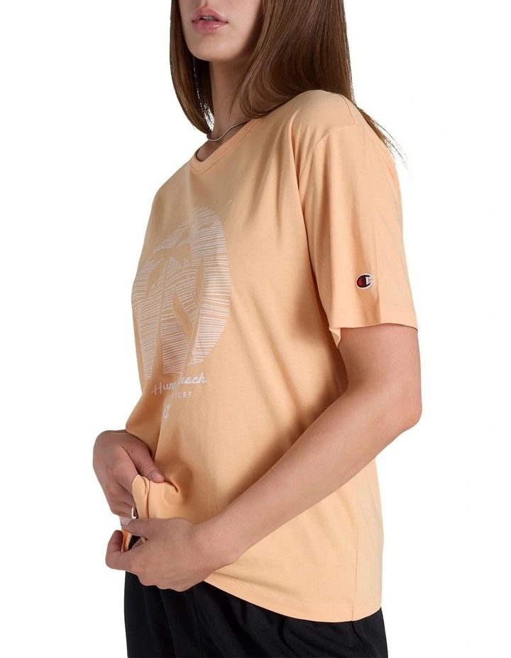 Endless Summer Tee in Orange image 3