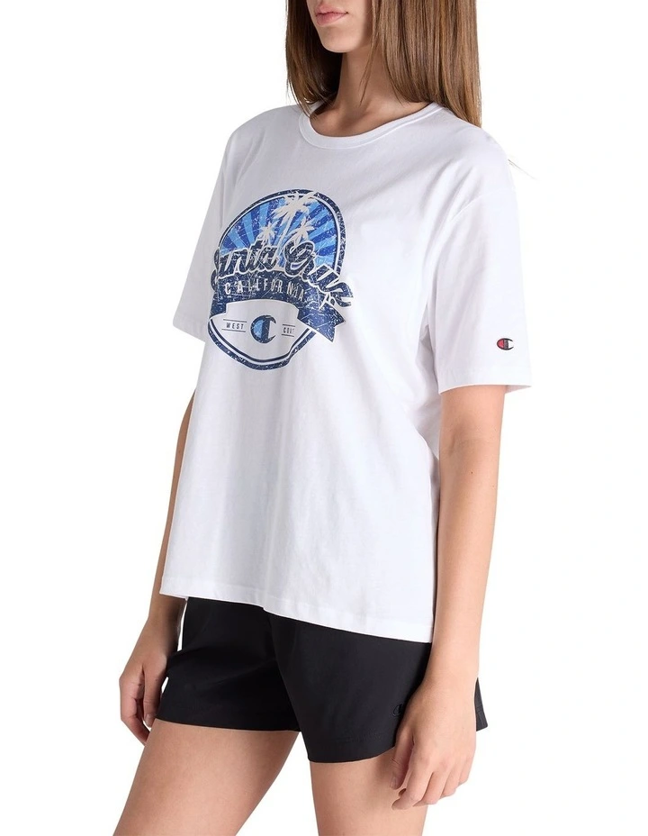 Endless Summer Tee in White image 3