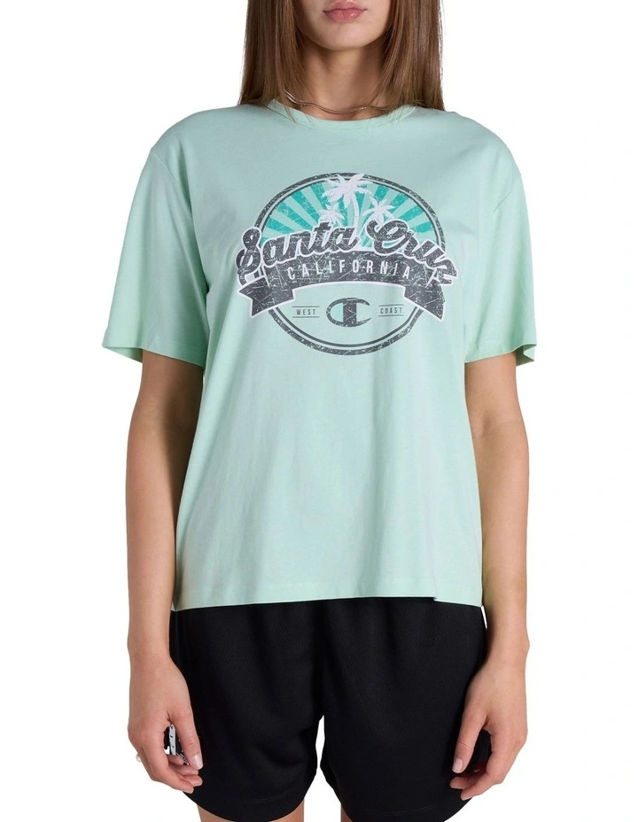Endless Summer Tee in Green image 1