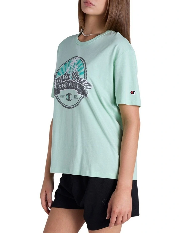 Endless Summer Tee in Green image 3