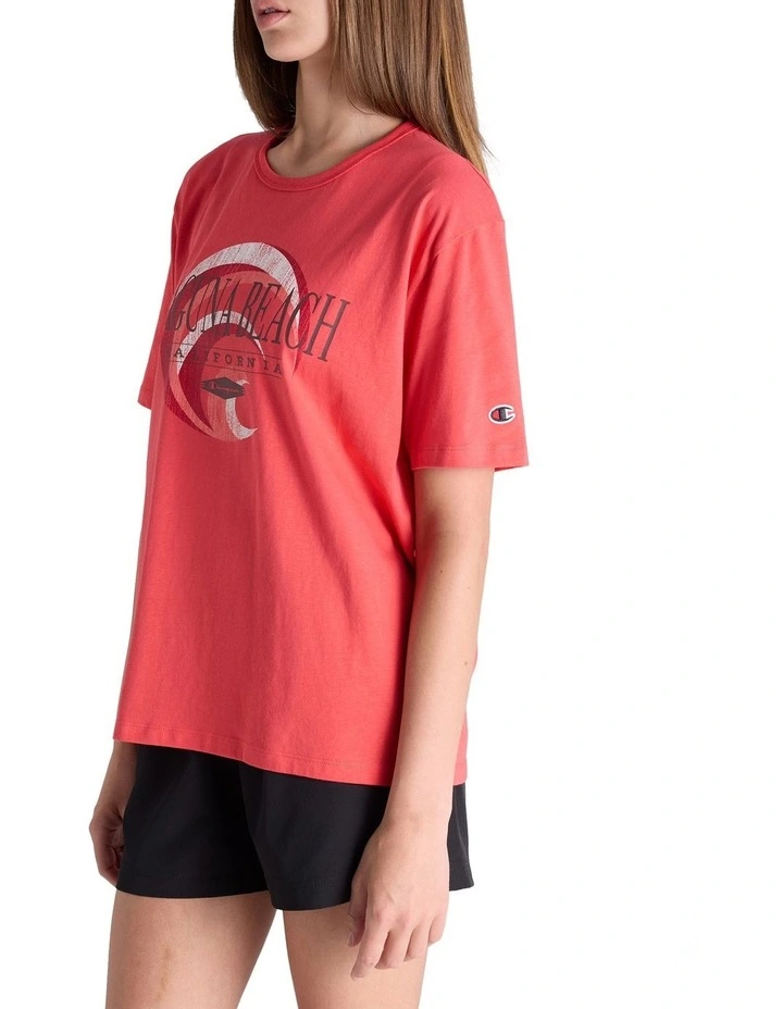 Endless Summer Tee in Red image 3