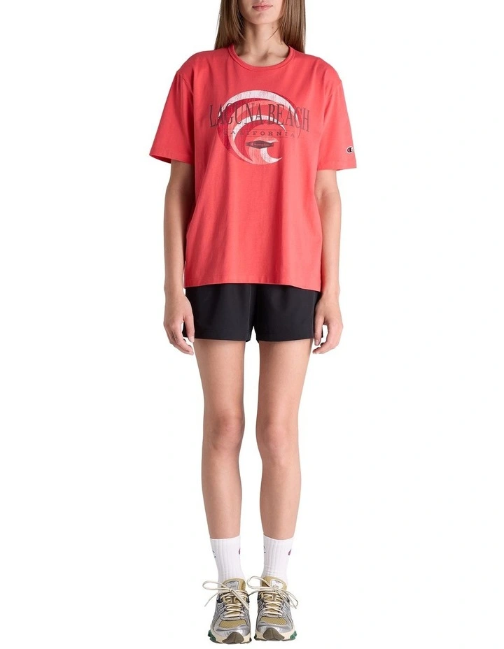 Endless Summer Tee in Red image 4