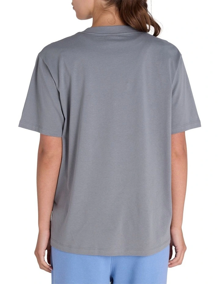 Varsity Tee in Grey image 2