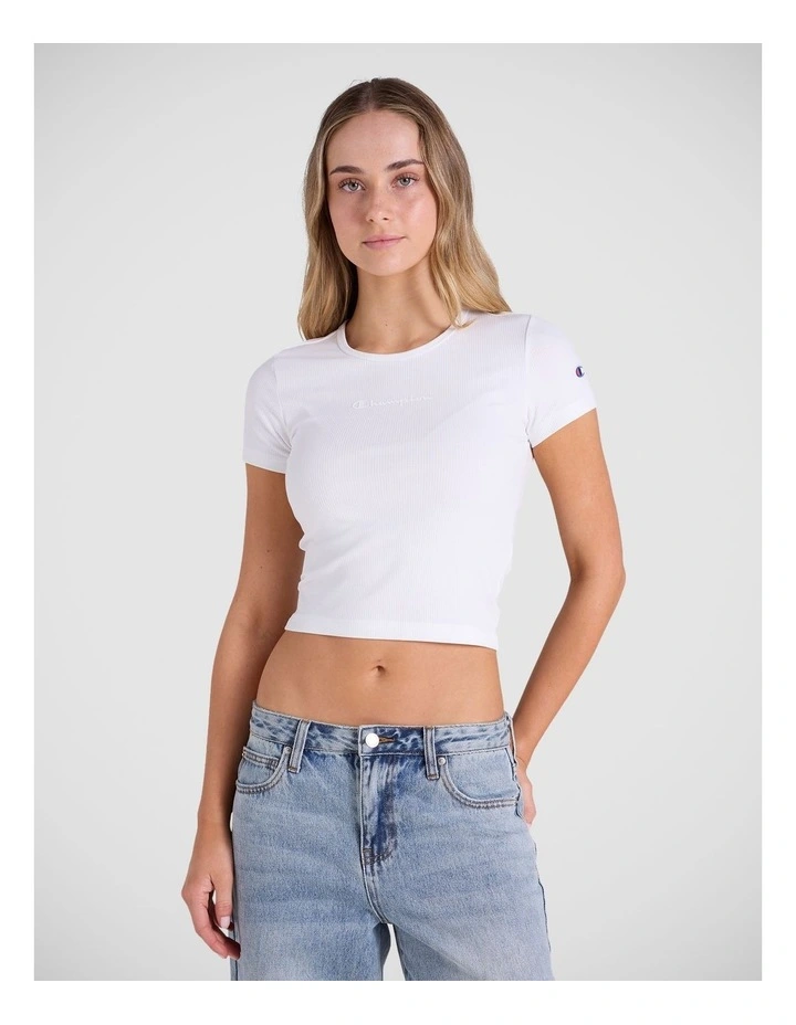 Tonal Rib Tee image 1