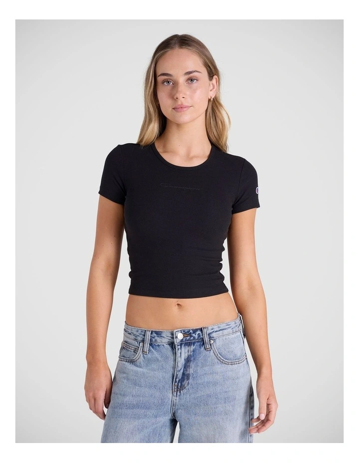 Tonal Rib Tee image 1