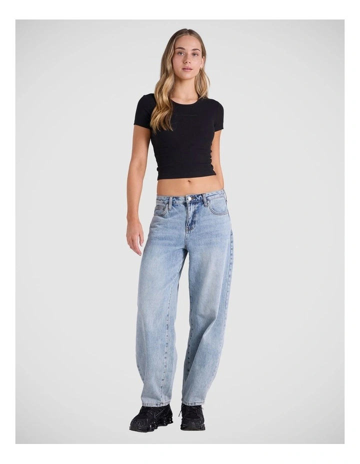 Tonal Rib Tee image 4