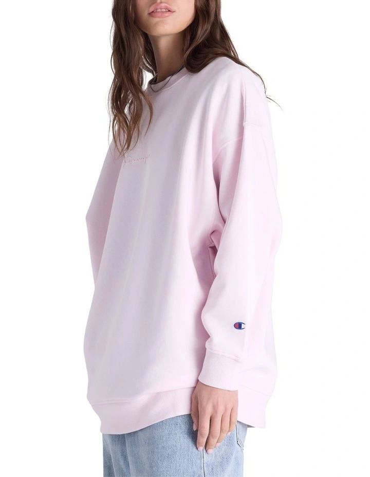 Tonal Pullover in Pink image 3