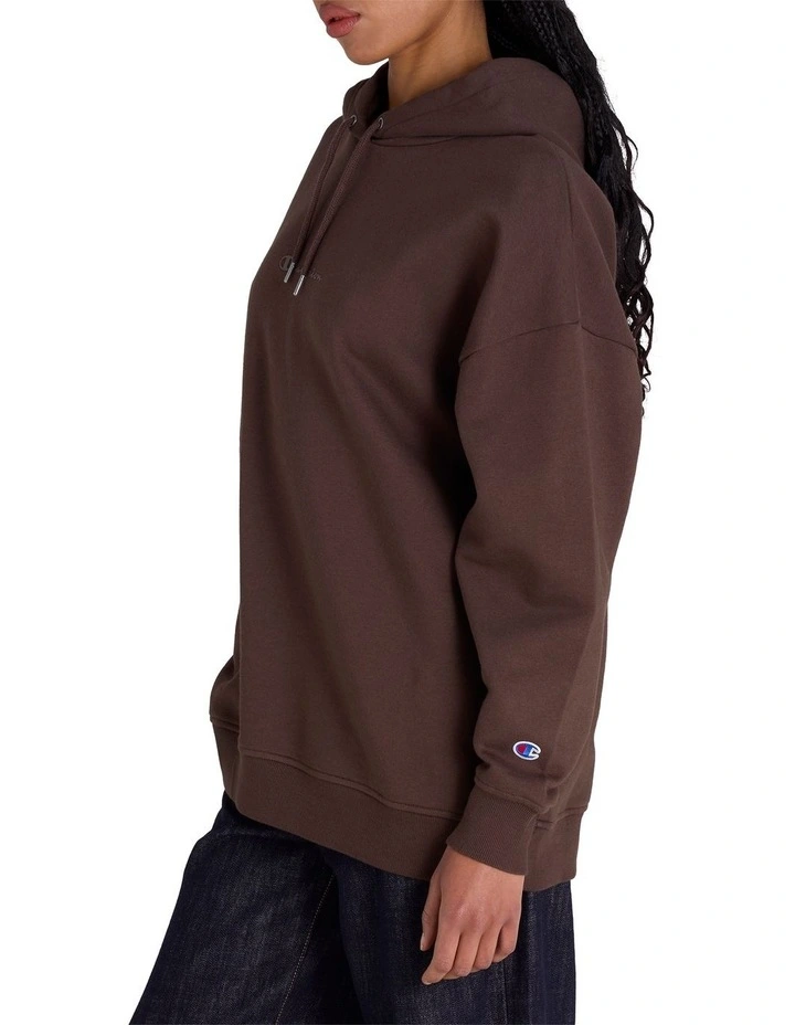 Tonal Hoodie in Brown image 3