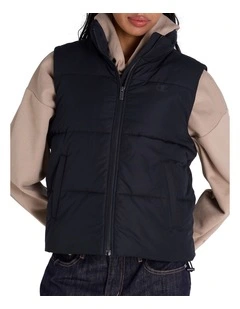 Puffer Vest in Black