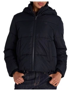 Puffer Jacket in Black